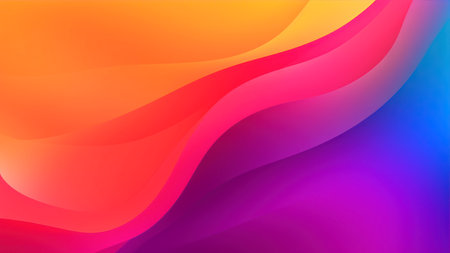 Abstract colorful background with dynamic effect. vector illustration for your design.の素材