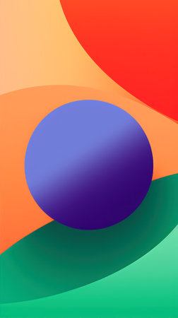 abstract background with colored balls in the style of the 80sの素材