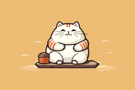 Cute catの素材