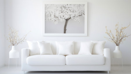 modern bright interiors apartment Living roomの素材