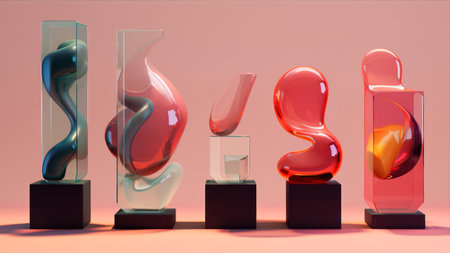 abstract geometric forms. Modern background design for poster, cover, branding.の素材
