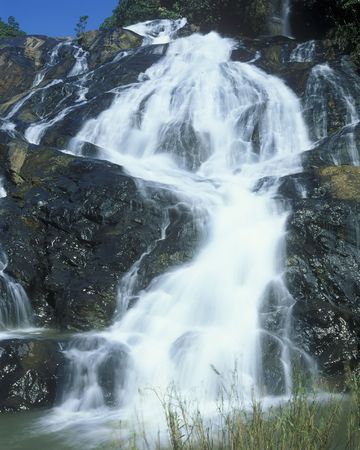 Waterfall in Swazilandの写真素材