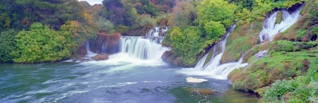 Panorama Krk falls