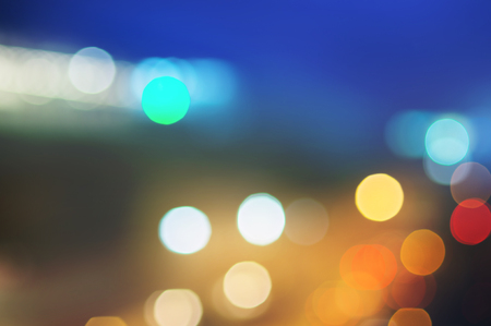 Bokeh dark light abstract backgroundの写真素材