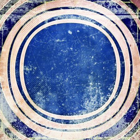 grunge retro paper texture, abstract circles backgroundの写真素材