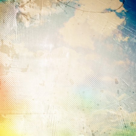 Grunge cloud background, vintage paper texture Grunge cloud background, vintage paper texture