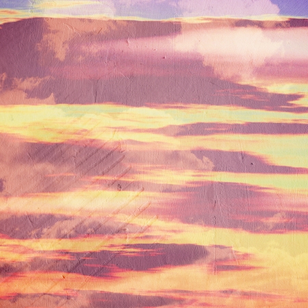 Grunge cloud background, vintage paper textureの写真素材