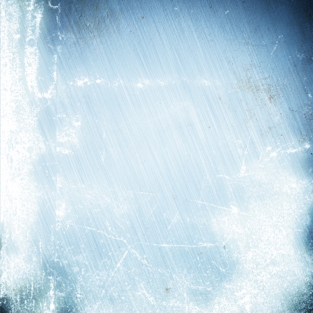 grunge blue paper texture, distressed backgroundの写真素材