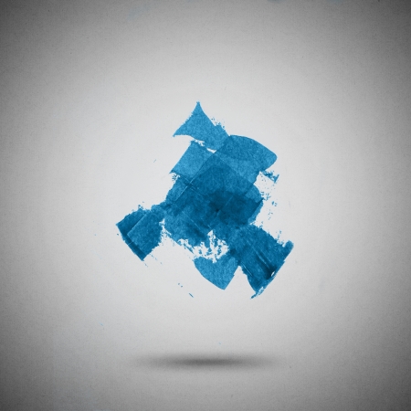 Grunge watercolor banner  Abstract art backgroundの写真素材