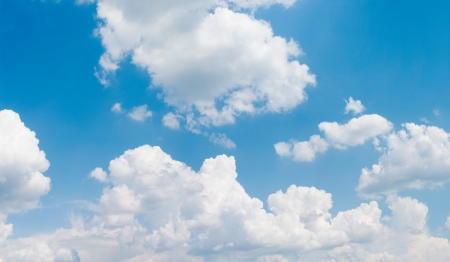 blue sky backgroundの写真素材