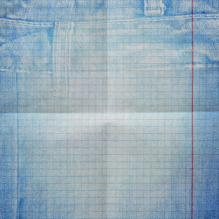 vintage paper cotton texture, abstract grunge jeans backgroundの写真素材