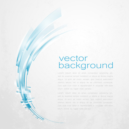 Techno Vector Circle Abstract Backgroundのイラスト素材