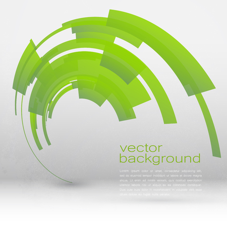 Techno Vector Circle Abstract Backgroundのイラスト素材