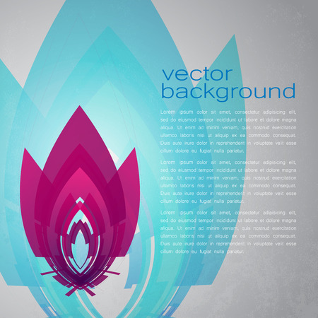 Techno Vector Circle Abstract Backgroundのイラスト素材