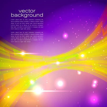 Techno Vector Curves Tapes Abstract Backgroundのイラスト素材