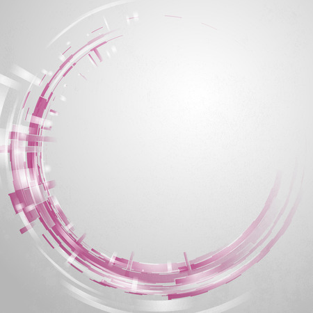 Techno Circle Abstract Backgroundのイラスト素材