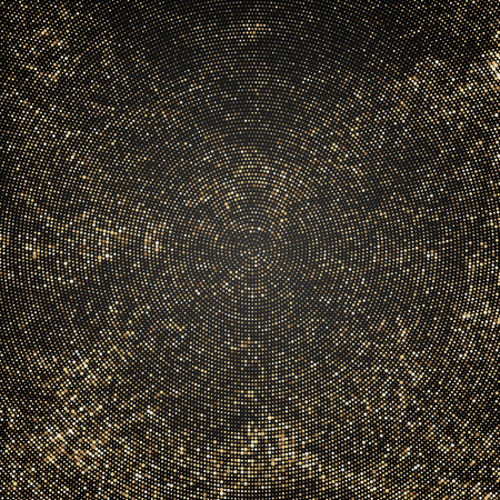 Vector background with colorful confetti. Abstract dotted retro textureのイラスト素材