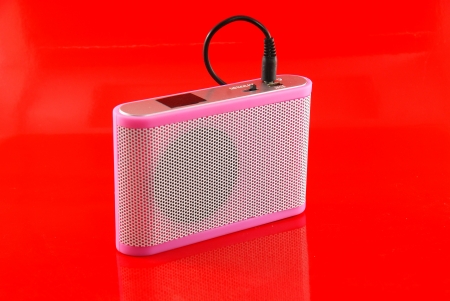 Modern speaker and Audio speakerの写真素材