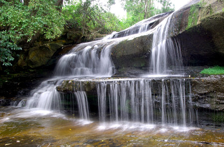 Waterfalls Nature Landscapeの写真素材