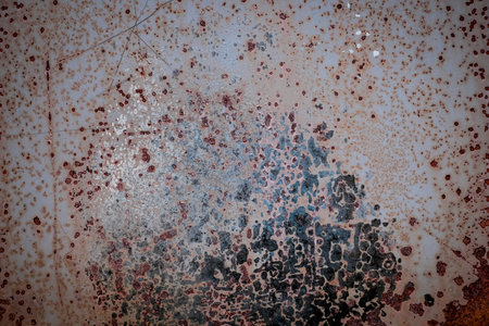 Abstract rust pattern on metal texture background