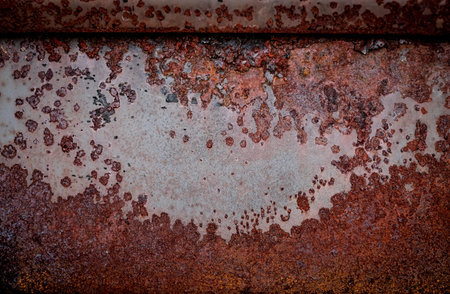 Abstract rust pattern on metal texture background
