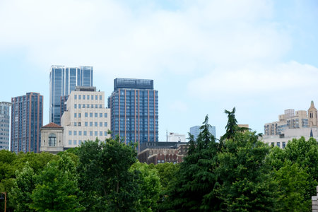 Boston Skyline, Boston, Massachusetts, United States of America.