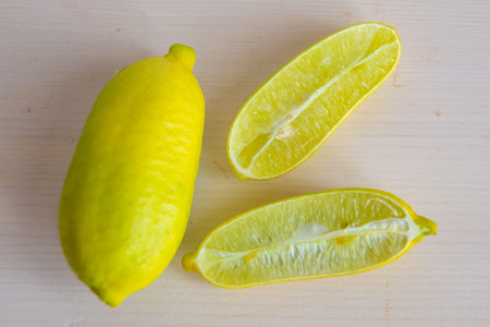 finger limeの写真素材