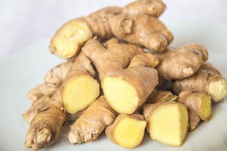 Pieces of ginger