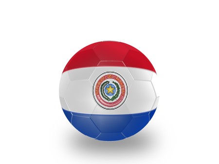  Soccer ball with shade isolated on grass backgroundの写真素材
