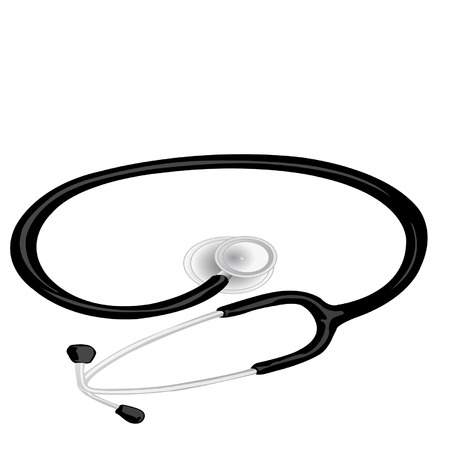 illustration the medical phonendoscopeのイラスト素材