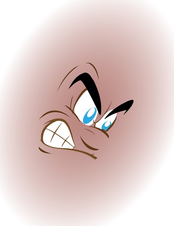 Vector illustration a face のイラスト素材