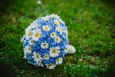 Flowers wedding bride rings groomの写真素材