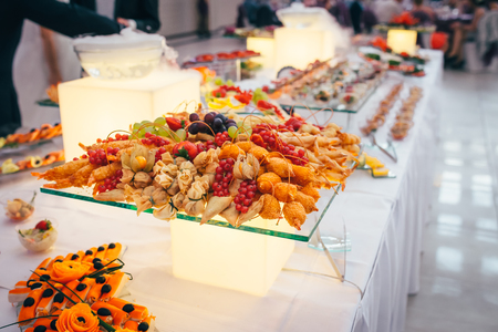 Catering Food Wedding Event Tableの写真素材