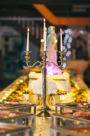 catering cater buffet wedding brideの写真素材