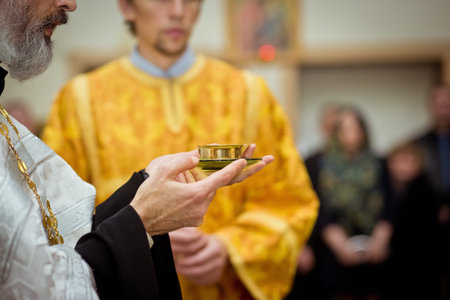church orthodox wedding ceremony bride