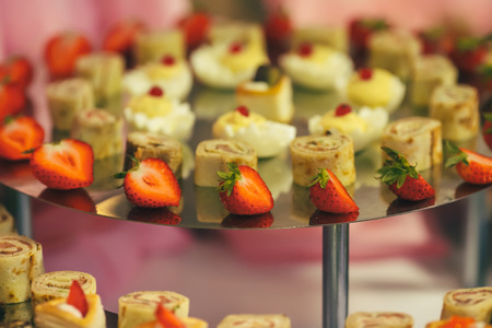 Catering Food Wedding Event Tableの写真素材