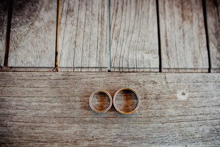 Decoration wedding flowers rings brideの写真素材