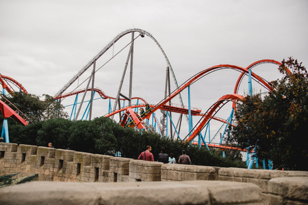 port aventura spain beach landscapeのeditorial素材