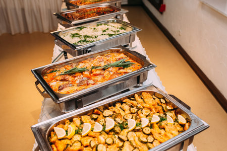 Catering Food Wedding Event Table