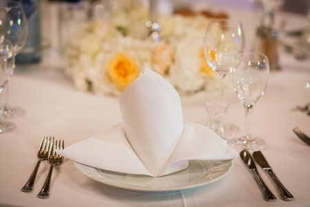 Decoration wedding flowers location tableの写真素材