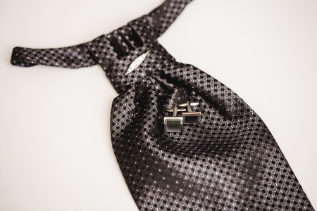 getting ready groom bride weddingの写真素材