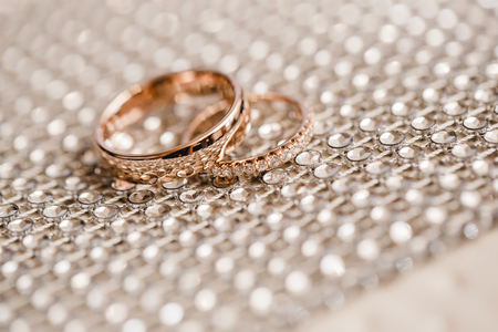 getting ready groom bride weddingの写真素材