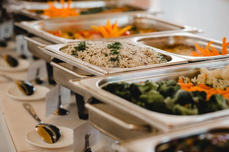 catering wedding buffet for events foodの写真素材