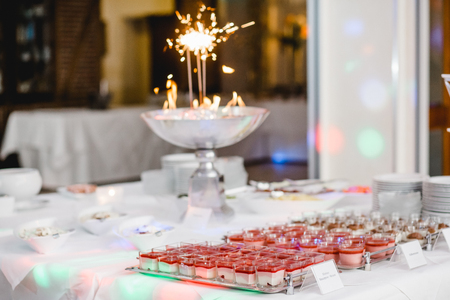 catering wedding buffet for eventsの写真素材