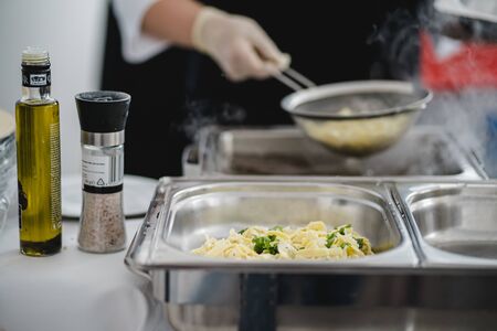 catering wedding buffet for eventsの写真素材