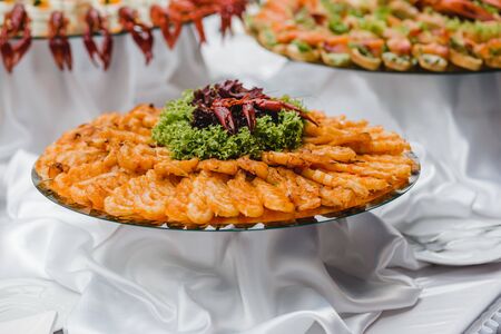 catering wedding buffet for eventsの写真素材