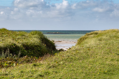 Eriskay in the Western Islesの写真素材