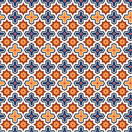 Abstract arabic islamic seamless geometric pattern. Vectorのイラスト素材
