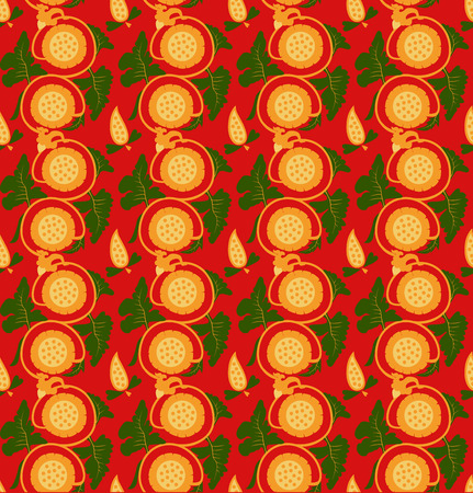 Chinese asian seamless vector pattern background. Traditional ornamentのイラスト素材