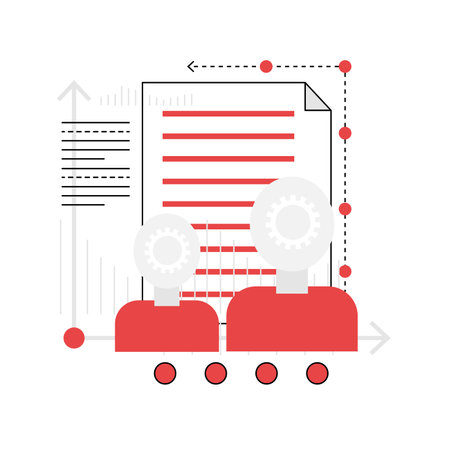Consumer focus group. Media advertising audience, marketing strategy vector illustrationのイラスト素材